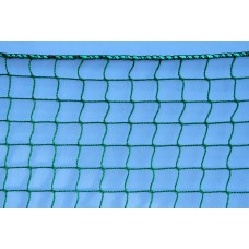 Rete cinzione tennis maglia 4x4 in polietilene saldata, filo diametro mm.3, verde 44. 